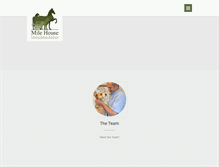 Tablet Screenshot of milehousevets.com